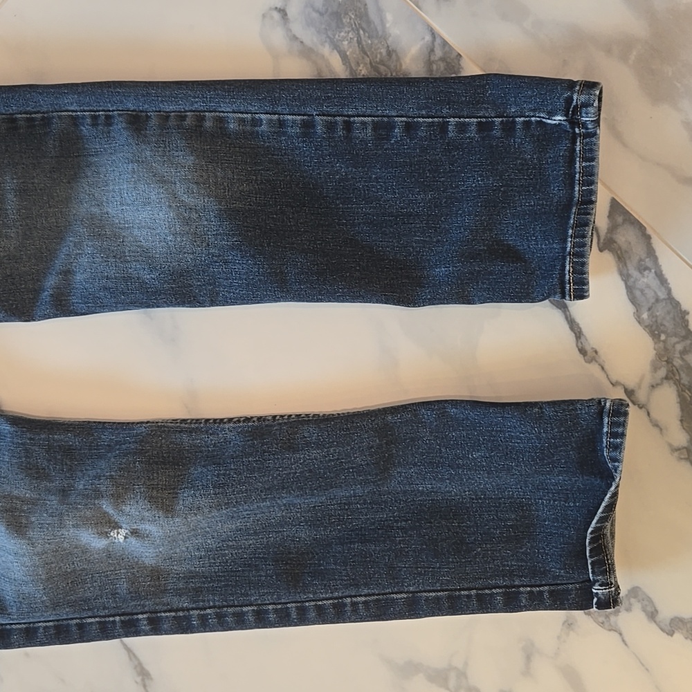 Levi's 511 Womens Straight Blue Jeans, W28 L30, GUC, Classic Look, Distressed - Picture 3 of 13